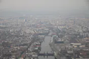 Blick auf die Warschauer Brücke und Alex