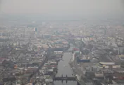 Blick auf die Warschauer Brücke und Alex