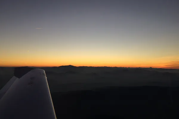 Flug nach Wien