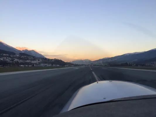 Flug nach Graz