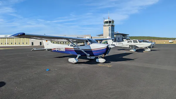 Im Privatflugzeug an die Ostsee! Strausberg - Heringsdorf in 1:30h