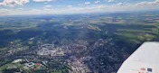 Im Privatflugzeug von Berlin nach Erfurt in 1:30h