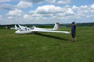 Kleines Kunstflugprogramm "Achterbahn"
