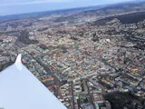 Rundflug zu Dritt über Stuttgart (City&Airport), die Schwäbische Alb und den Bodensee