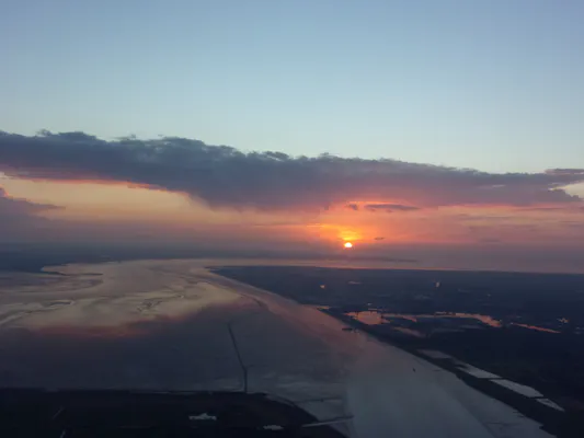 Rundflug / Schnupperflug Schleswig - Holstein / Hamburg