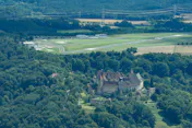 Veste Coburg mit Flugplatz
