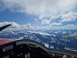 Alpenpanoroama über Bodensee nach Vorarlberg