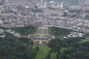 Rundflug ab Baden-Airpark nach Ettlingen und Karlsruhe