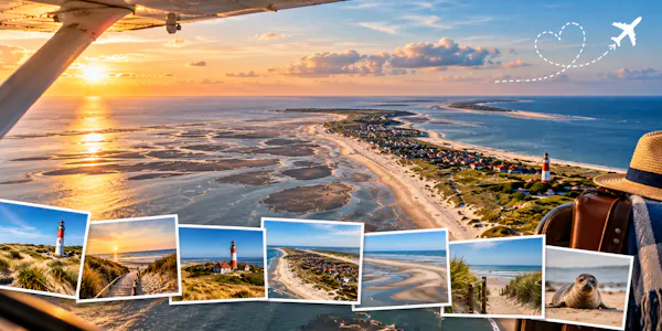 Nordsee & Inseln von oben – komm mit auf einen besonderen Flug! ✈️🌊