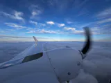 Frankfurt -> Oslo (Streckenflug) Twin Engine Flugzeug