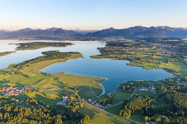 Rundflug Vilshofen-Passau-Chiemsee-Vilshofen