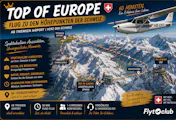 Top of Europe - 2 Gästeflug