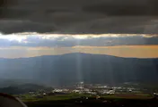 Sichtflug von Westdeutschland nach Ostdeutschland