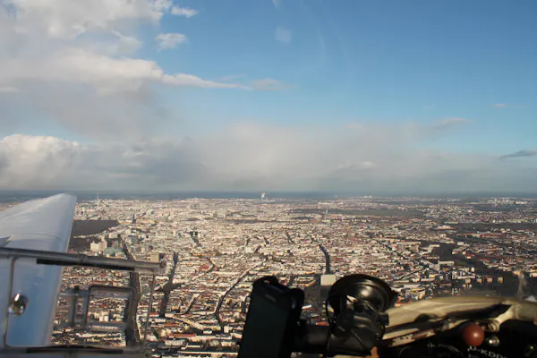 Rundflug über Berlin und Brandenburg